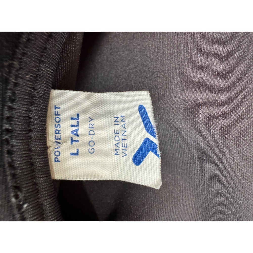 Old Navy Powersoft Go-Dry Bodysuit Black Sleeveless Yoga Jumpsuit L Tall 539113 - Picture 5 of 9